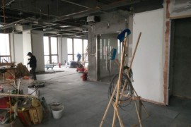 深圳裝修公司-康藍(lán)建設(shè)案例，走進(jìn)建活貿(mào)易裝修現(xiàn)場(chǎng)